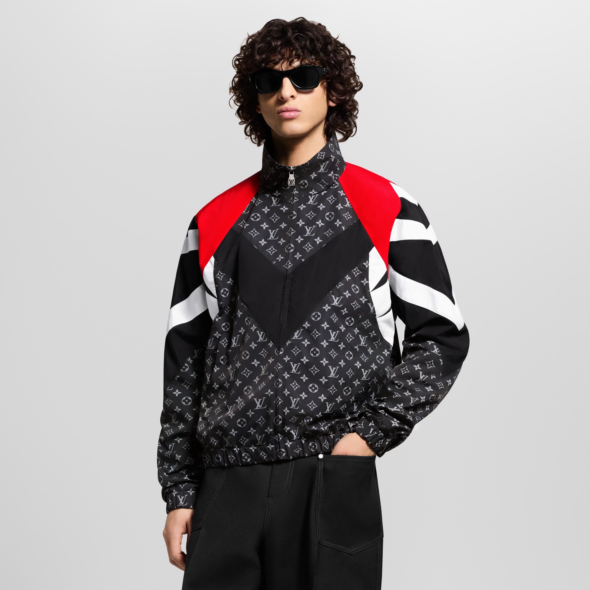 Monogram Printed Nylon Tracksuit Top - Ready-to-Wear | LOUIS VUITTON